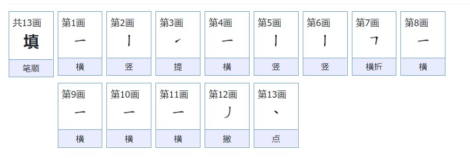 填的拼音怎么读