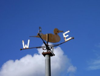 风向标英语用什么字母表示