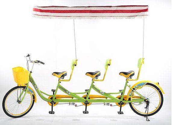 三个人一起骑的自行车叫什么型自行车