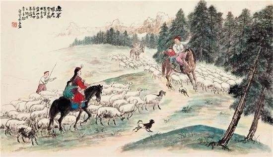 反映边疆战士的诗句