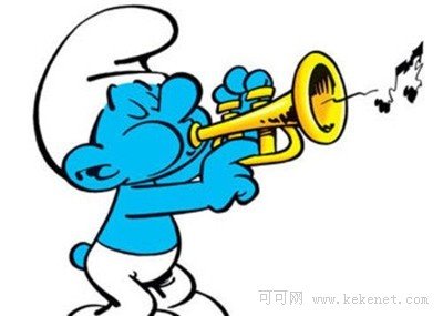 蓝精灵体的介绍