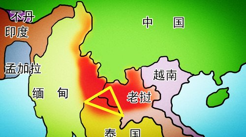 金新月是哪三个地方？?