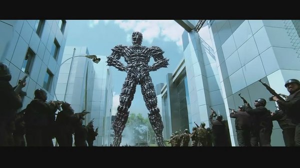 由很多人个机械人组成一个很大的东西可以随意变化的，那部电影叫什么名字