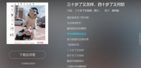 三十岁了又怎样四十岁了又何妨是什么歌？