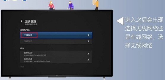 电视机在使用无线网络时怎么样看电视