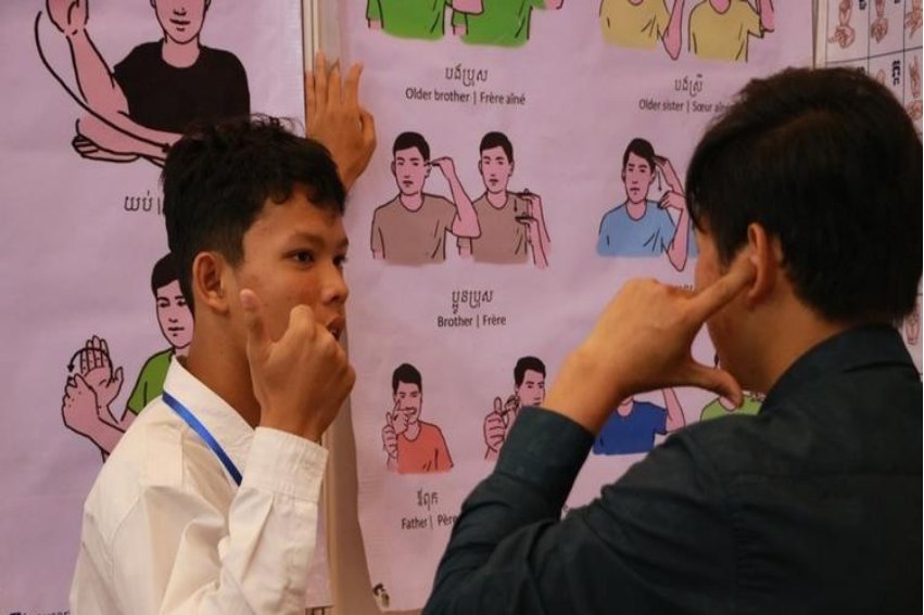 sign language啥意思