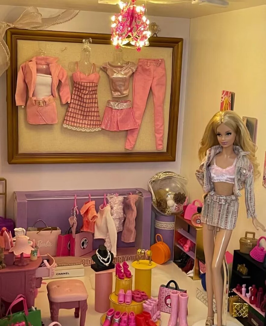 芭比娃娃的卧室怎么做