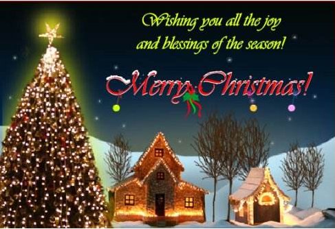 圣诞快乐英文？