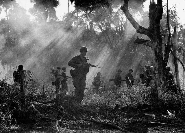 越南丛林战争，为什么美国不直接放火烧山呢？