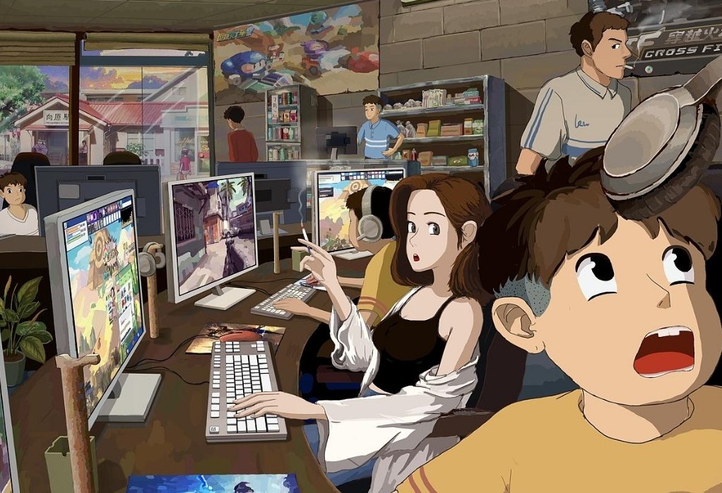 青岛一男子偷偷去网吧被老婆抓包，当时有何反应？