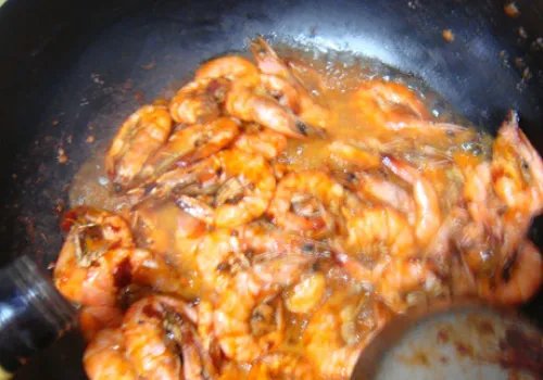 香辣虾的制作方法