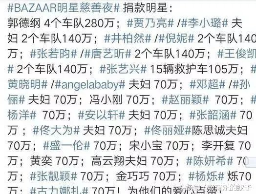 芭莎慈善是个什么组织?收到的捐款都用到哪里了?