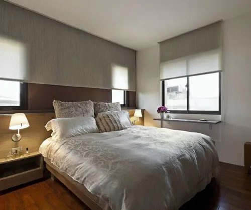 卧室窗帘效果图 卧室小窗帘装修让邻居羡慕不已