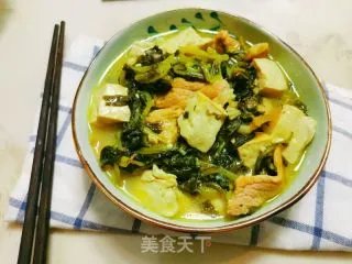 雪里红炖豆腐