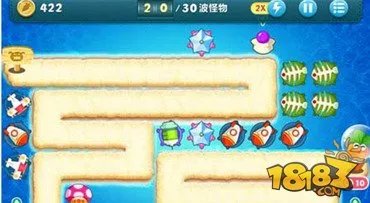 保卫萝卜深海16攻略