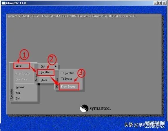 手动ghost怎么操作(GHOST手动还原重装系统步骤)