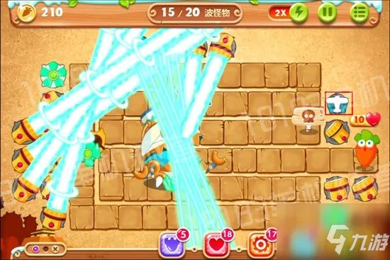 《保卫萝卜2》第80关怎么过 第80关速通图文教程攻略