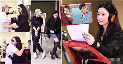 周星驰张柏芝重聚画面曝光：20年重聚还是那个她