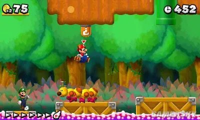《新超级马里奥兄弟2(New Super Mario Bros 2)》发布了海量游戏截图