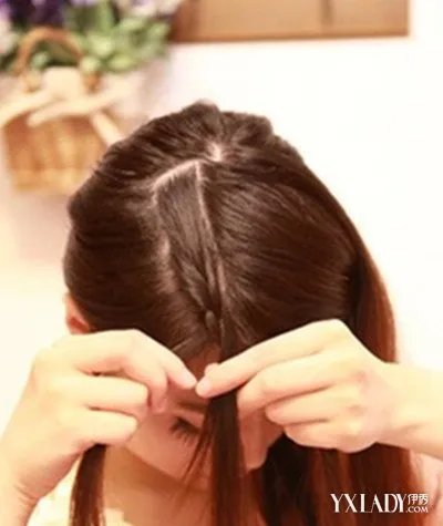 新刘海编头发花样步骤图解教你打造甜美造型