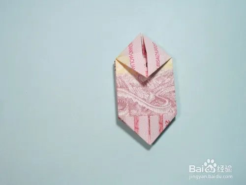 简单的手工折纸天使 用钱折纸爱心天使步骤图解