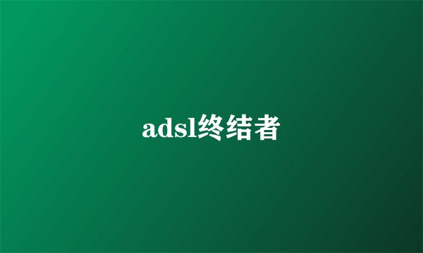 adsl终结者