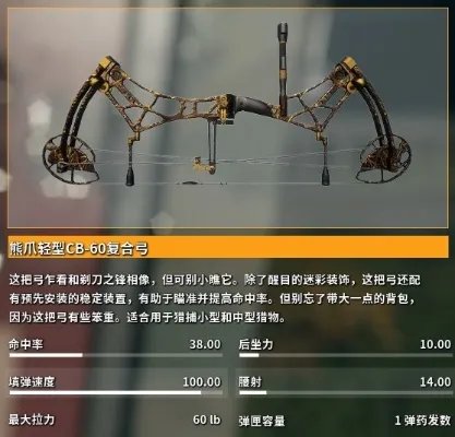 猎人荒野的呼唤复合弓狩猎入门攻略