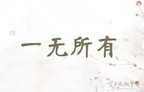 “一无所有”的反义词成语有哪些？