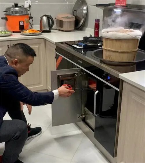 农村柴火集成灶好吗