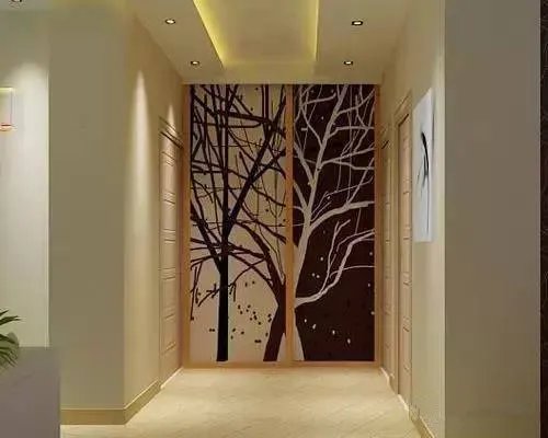 卫生间隐形门装修效果图 创意十足的隐形门设计