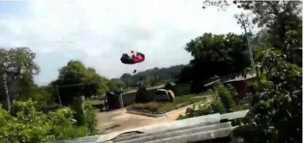 跳伞撞上高压线是怎么回事?