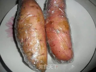 微波炉烤地瓜