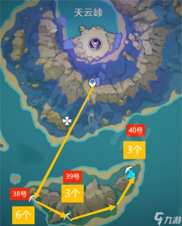 《原神》2.6紫晶石哪里多 2.6版本紫晶石采集路线与你分享