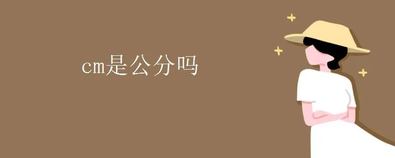cm是公分吗