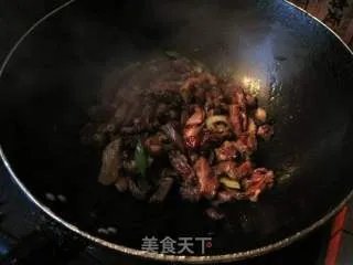 菜花炒肉