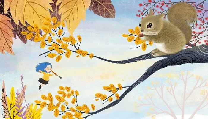 松鼠的尾巴可以起到什么作用