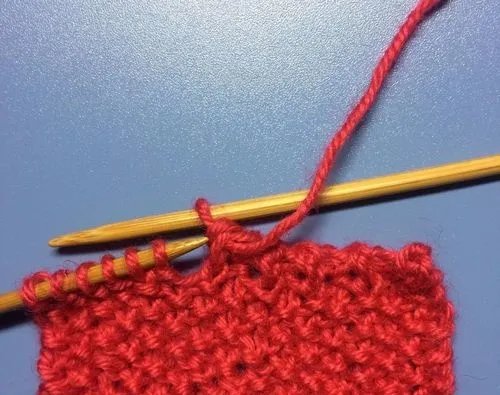 针织围巾收针的方法