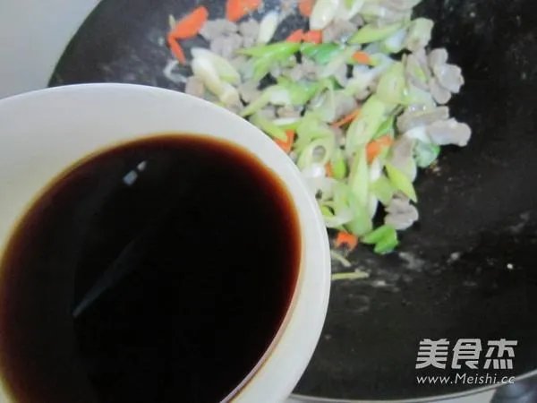 大葱炒肉的做法窍门