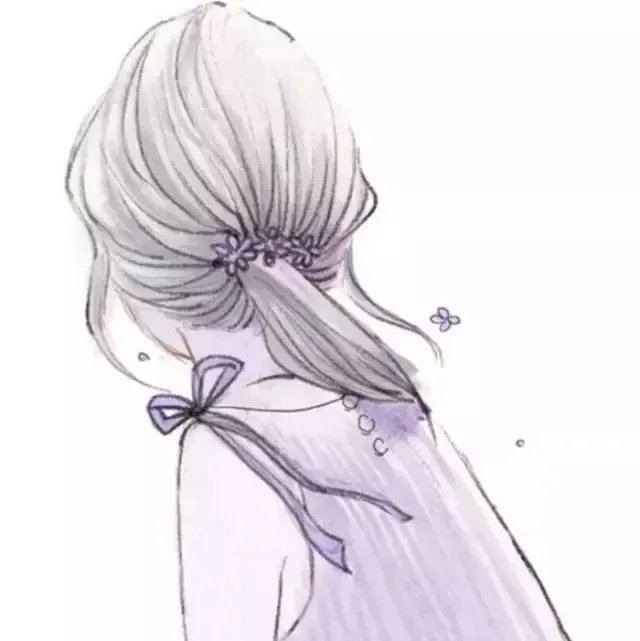 长发高冷女生头像？