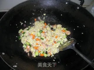 虾仁炒饭