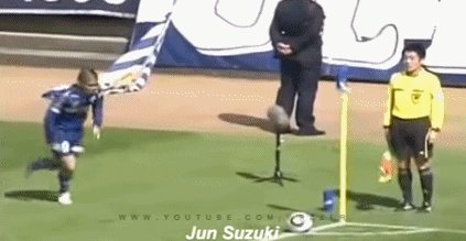 足球有没有角球直接破门的?