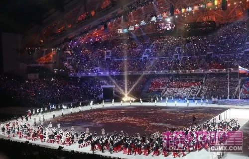 图文：2014索契冬奥会开幕式 各代表团入场
