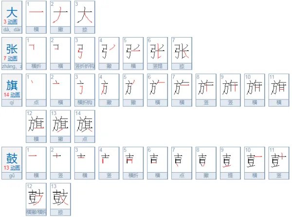 大张旗鼓的意思