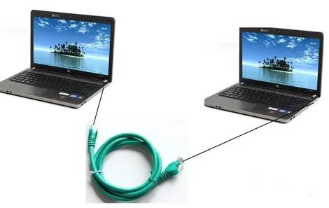 怎样用一根网线连接两台电脑，并相互传输文件