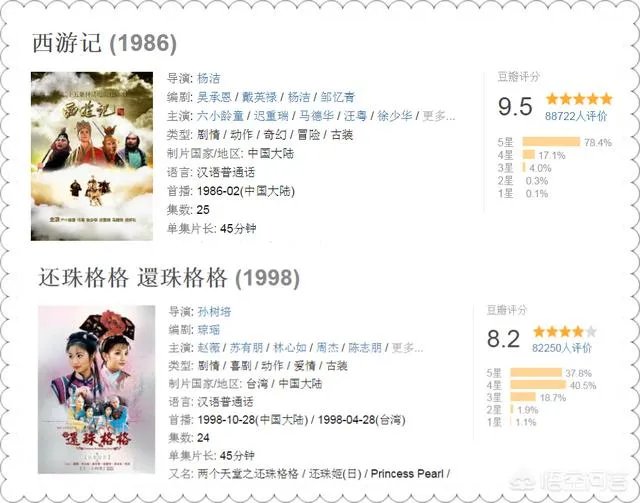 有哪些国产电视剧可以被称作经典？