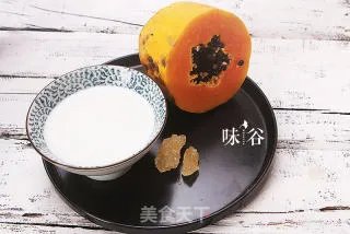 木瓜炖牛奶