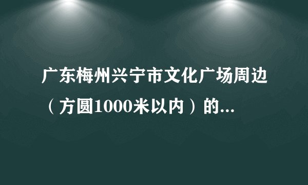 广东梅州兴宁市文化广场周边（方圆1000米以内）的店铺（店面宽4~5米，内部长12米以内）的租金目前是多少？