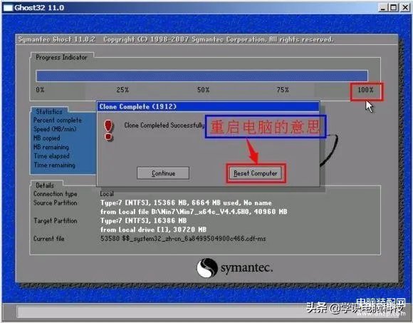 手动ghost怎么操作(GHOST手动还原重装系统步骤)