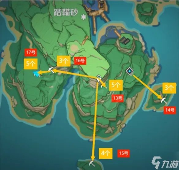 《原神》2.6紫晶石哪里多 2.6版本紫晶石采集路线与你分享