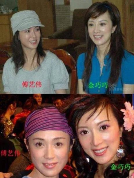 傅艺伟和金巧巧是什么关系：傅艺伟金巧巧对比照太像了